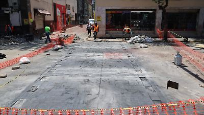 ¡Toma precauciones! Anuncian cierres viales en el centro de Toluca por pasos peatonales inteligentes
