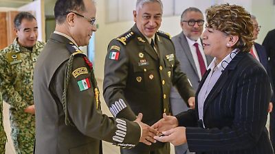 Toma protesta el general Lucio Vergara Gómez como comandante de la 37a zona militar en Zumpango