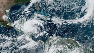 Tormenta Tropical Juliette se forma frente a Baja California Sur y provoca alerta en Baja California Sur