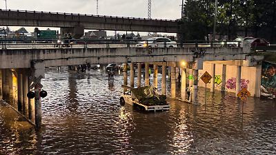 Tormenta causa inundaciones y afectaciones en el valle de Toluca