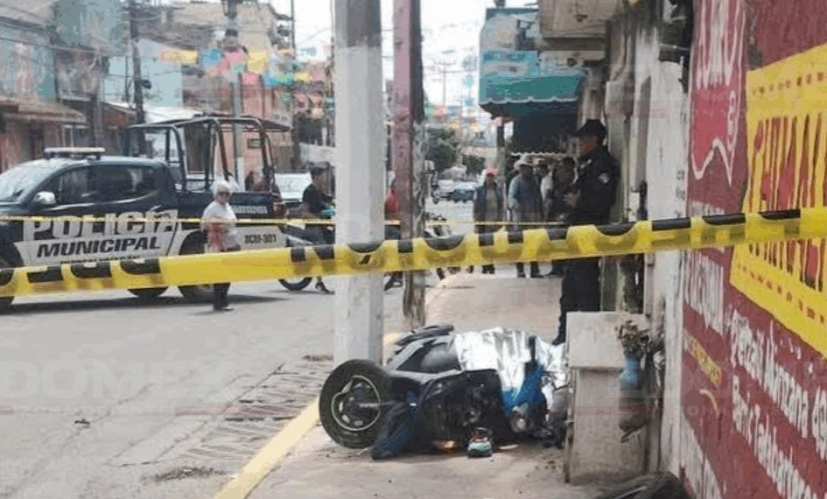 Trágico accidente en Chimalhuacán: un muerto y una herida tras colisión en la Bajada de la Gaby