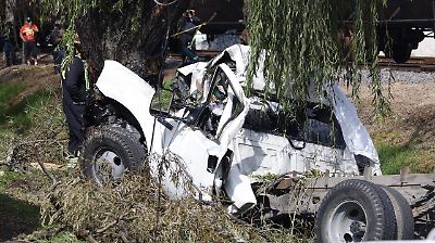 Trágico accidente en Paseo Tollocan deja dos muertos en San Mateo Atenco