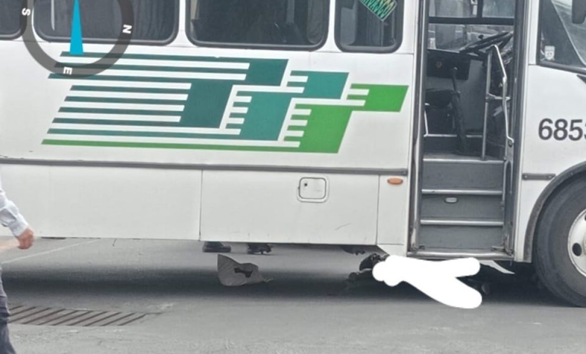 Trágico accidente en la México-Texcoco: mujer muere tras ser atropellada por transporte público