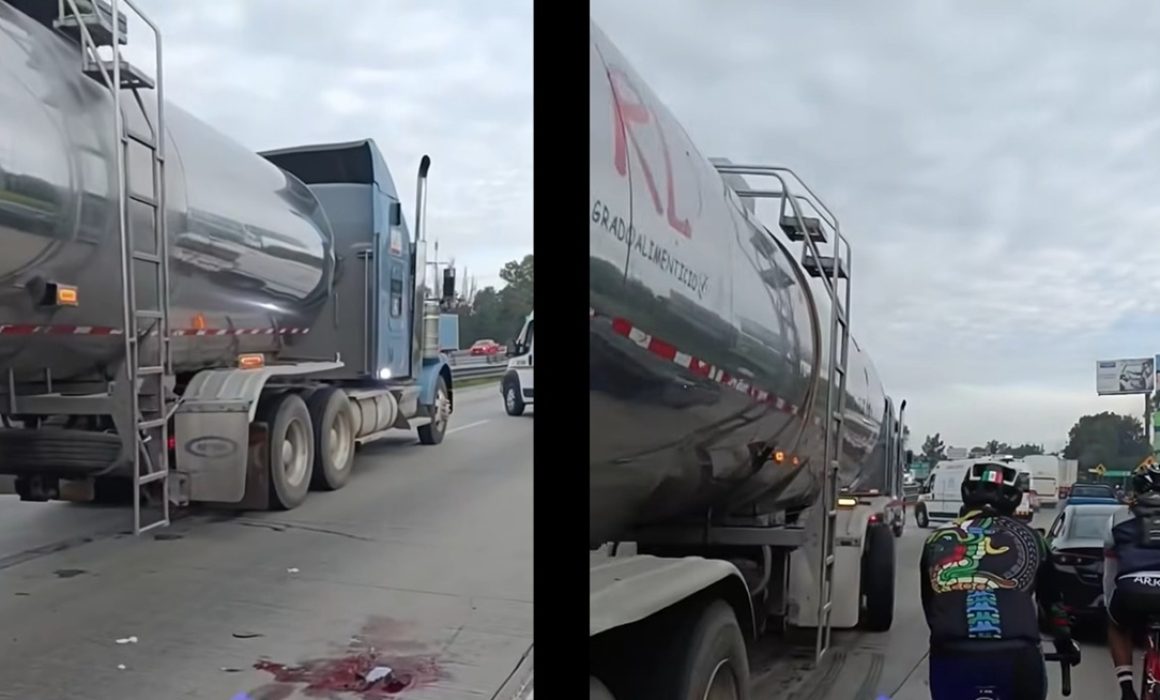 Trágico accidente en la autopista México-Querétaro deja un motociclista muerto en Huehuetoca