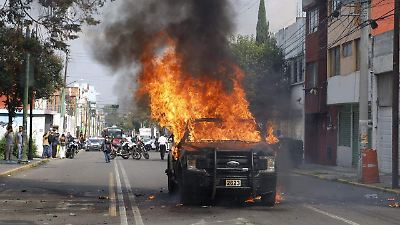 Transportistas en Toluca respaldan acciones del gobierno tras disturbios del 2 de octubre