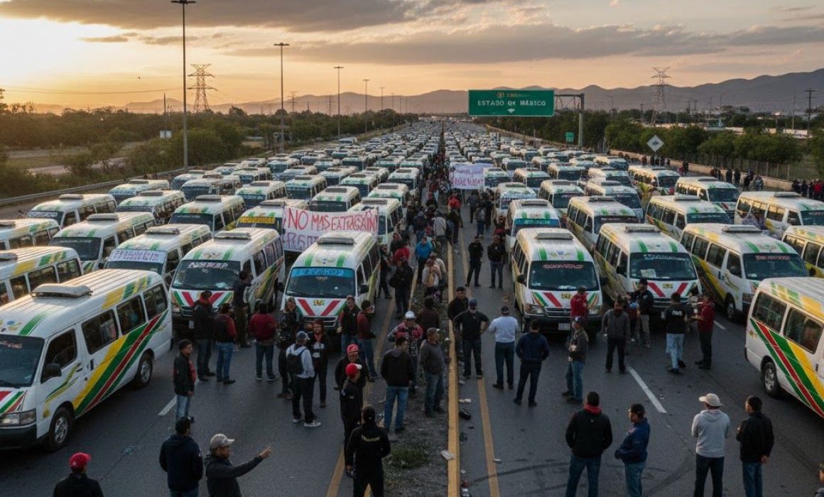 ¿Transportistas en el Edomex bloquean la zona oriente? La verdad que no te quieren contar