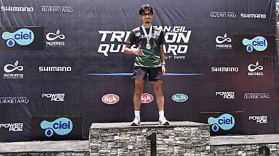 Triatletas de la UAEMex conquistan medallas en el Campeonato Nacional de Querétaro