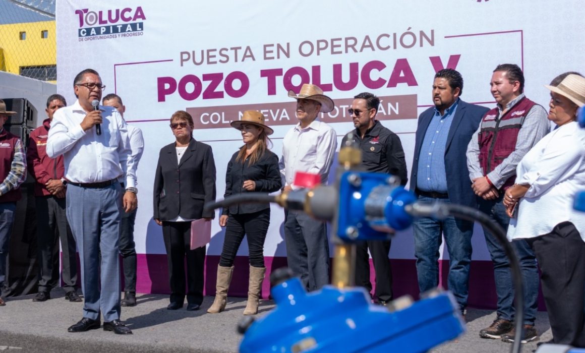 Truena pozo recién inaugurado por Ricardo Moreno, duró 22 días