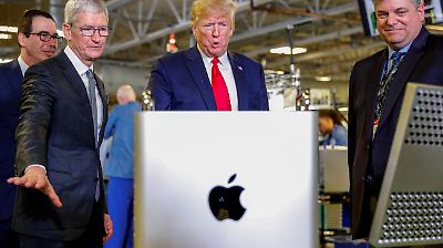 Trump amenaza a Apple con arancel de 25% si no fabrica los iPhones en EU