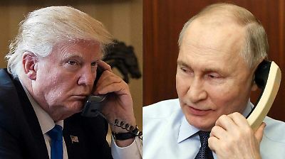 Trump llama a Putin para discutir alto el fuego en Ucrania