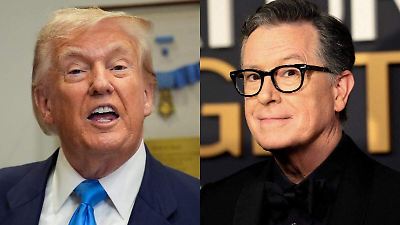 Trump niega haber influido en la cancelación del programa de Stephen Colbert, atribuyendo la decisión a su supuesta falta de talento