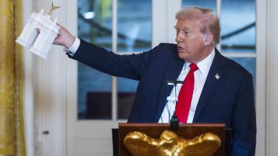 Trump planea erigir un arco del triunfo en Washington para conmemorar 250 años de independencia