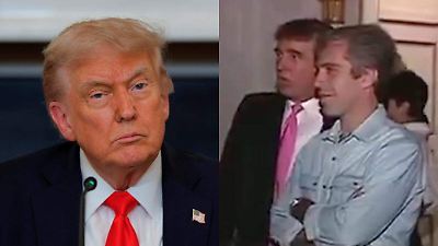 Trump y Musk en polémica: reviven video del expresidente junto a Jeffrey Epstein