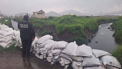 Turmoil en Toluca y Temoaya por la tormenta eléctrica: inundaciones, deslaves y caos vial
