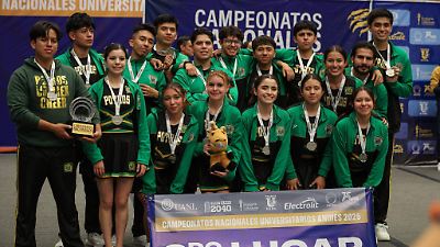 UAEMéx logra medalla de plata en Juegos ANUIES 2025 en Porras y Animación