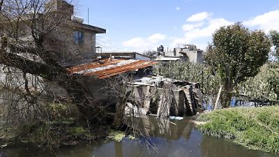 Una semana atrapados en la marejada de aguas negras en La Constitución Totoltepec, Toluca