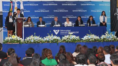 Universidad Univer Milenium celebra éxito en Congreso Económico 2025 con 800 estudiantes