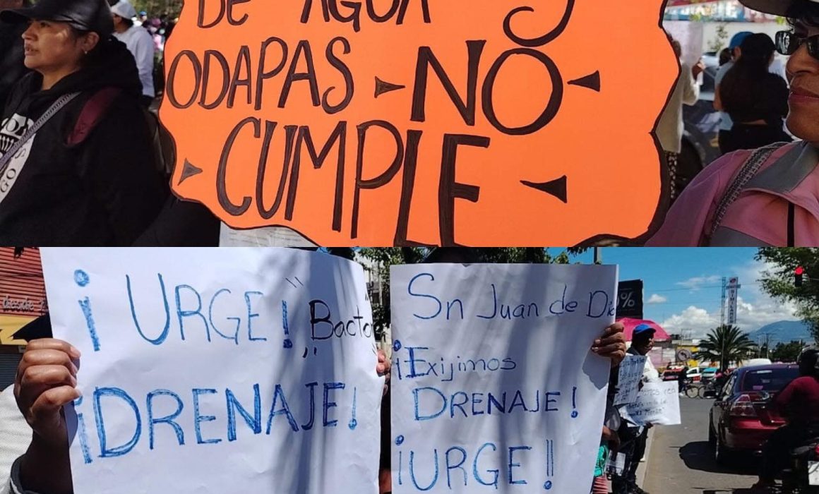 Vecinos de Chalco exigen a Abigail Sánchez y ODAPAS cumplir promesa de drenaje y mejoran su denuncia