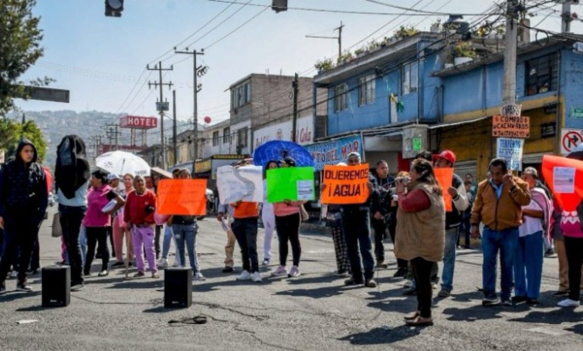 Vecinos de Chimalhuacán llevan más de cuatro meses sin agua y exigen soluciones a las autoridades