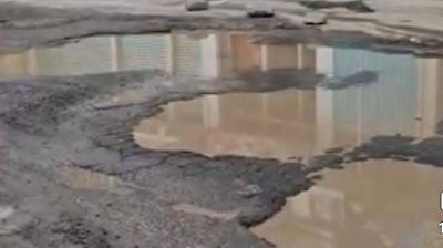 Vecinos de San Andrés Cuexcontitlán anuncian movilización por abandono de la carretera Toluca–Temoaya