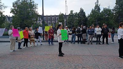 Vecinos de Toluca protestan contra construcción de bodegas en zona residencial de la colonia Independencia