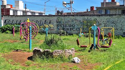 Vecinos exigen atención y recuperación del deteriorado parque Laura Méndez de Cuenca en Toluca