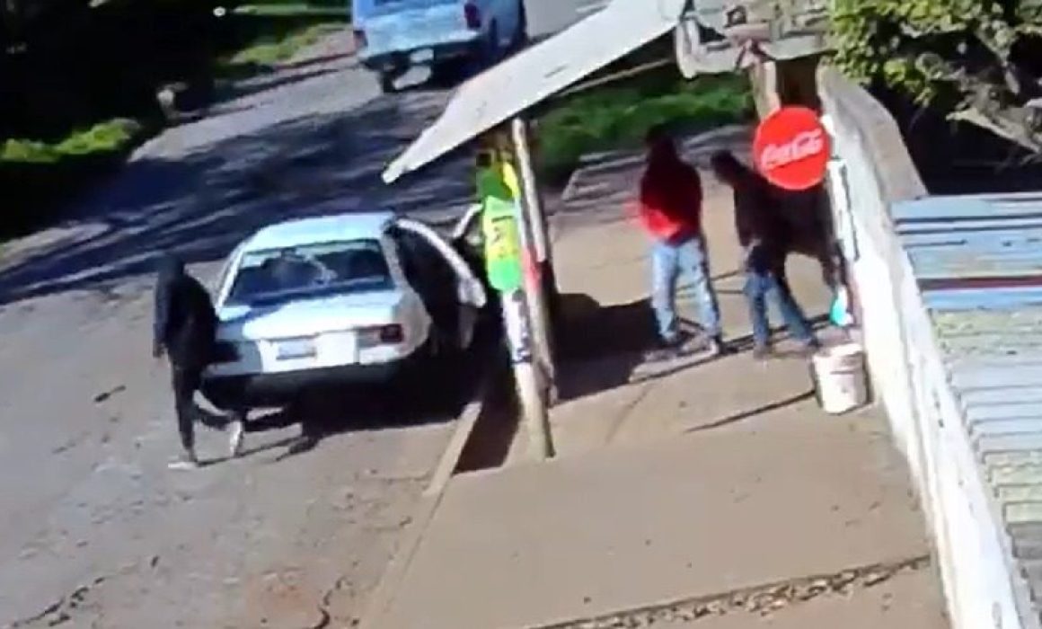 Video revela el secuestro de transportista de la AAA en Jilotepec, Estado de México