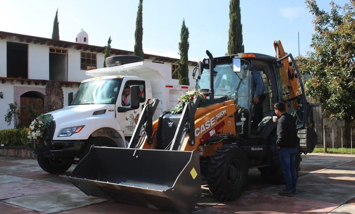 Villa de Allende impulsa su desarrollo con equipamiento moderno para obra pública