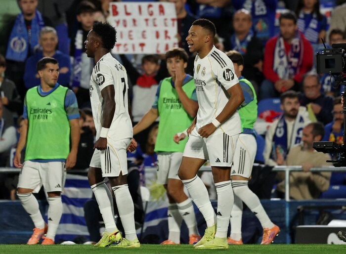 Vinicius Jr. genera polémica en triunfo del Real Madrid en Getafe por conducta en el campo