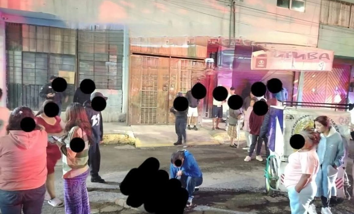 Violento ataque deja un hombre muerto en plena calle de Chimalhuacán