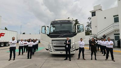 Volvo revoluciona Toluca con la llegada del camión más seguro y eficiente del mundo