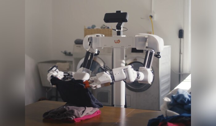 Weave Robotics lanza robot de 8,000 dólares que dobla ropa y mejora con inteligencia artificial