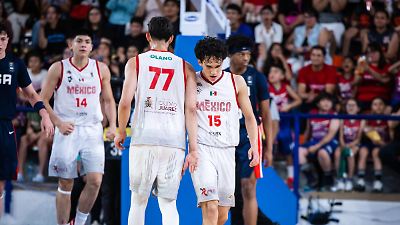 Yair Olano y Gael García mantienen esperanza en el AmeriCup U16 a pesar de las derrotas