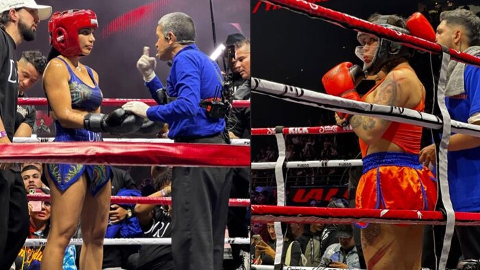 Yina Calderón sorprende en 'Stream Fighters 4' y despierta polémica con su rápida salida del ring