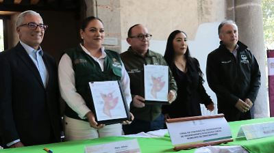 Zinacantepec firma convenio con Gobierno Estatal para aprovechar los recursos naturales