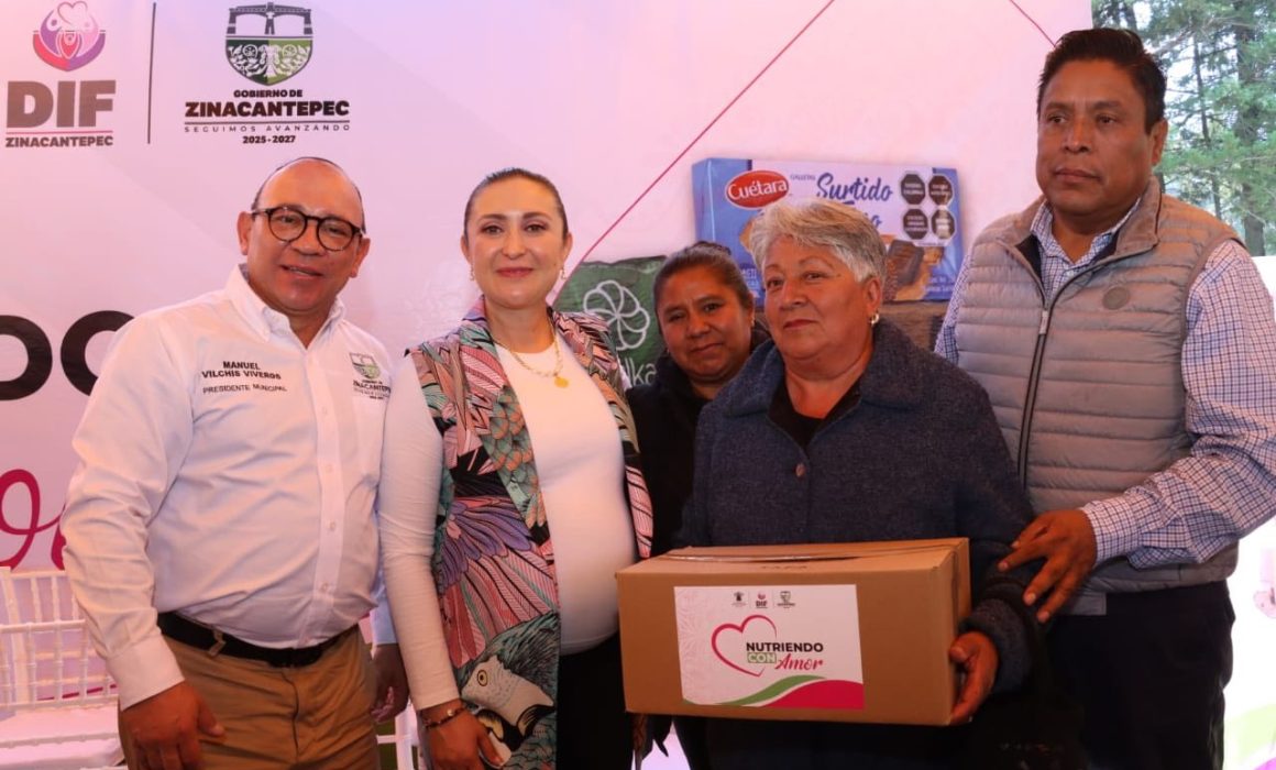 Zinacantepec lanza programa 'Nutriendo con Amor' para apoyar a familias vulnerables