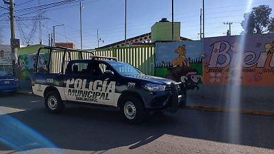 Zinacantepec refuerza la seguridad en planteles educativos durante vacaciones con operativo 'Escuela Segura'