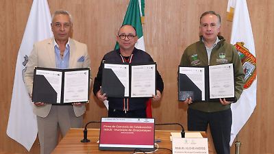 Zinacantepec y el INSUS firman convenio de colaboración para la gestión y regularización del suelo