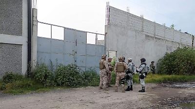  Guardia Nacional localiza y asegura predio con tomas clandestinas de gasolina en Acolman 